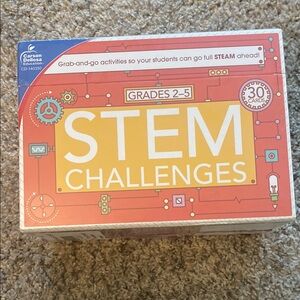 Carson Dellosa Education ( Stem Callenges) learning card bundle Grades 2-5.